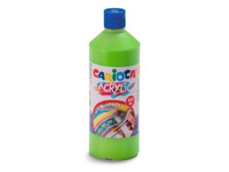 Acuarele acrilice tempera Carioca 500 ml verde