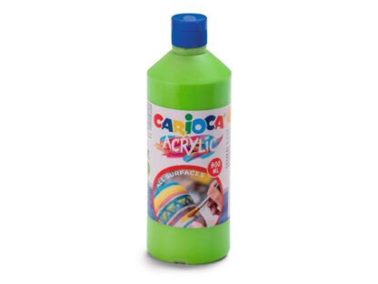 Acuarele acrilice tempera Carioca 500 ml verde
