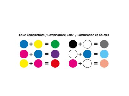 Acuarele tempera Carioca 10 ml cu tăviță și pensulă culori
