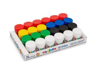 Acuarele tempera Carioca 25 ml 6 culori 24/display