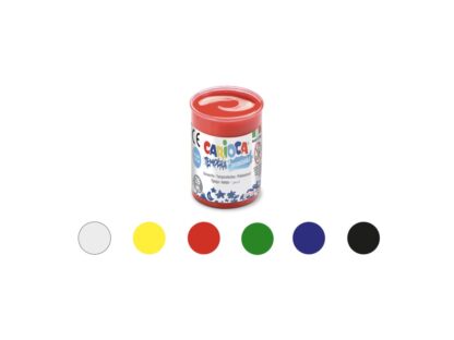 Acuarele tempera Carioca 6x25 ml set detalii