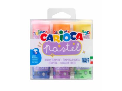 Acuarele tempera pastel Carioca 6x25 ml