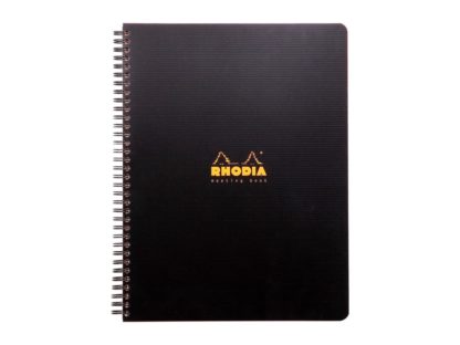 Agendă A4+ Meeting, cu spiră Rhodia