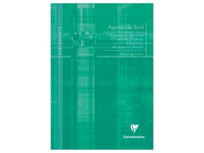 Agendă nedatată A4, Clairefontaine verde
