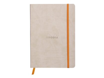 Agendă nedatată A5+ RhodiaRama Beige