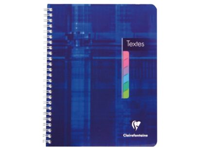 Agendă școlară Clairefontaine albastru