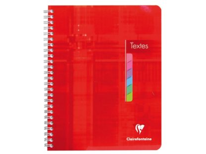 Agendă școlară Clairefontaine roșu