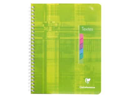 Agendă școlară Clairefontaine verde