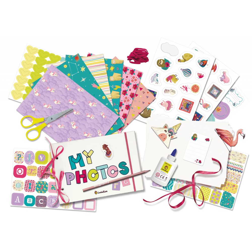 Album Creativ pentru Copii Set Educațional de Artă și Decorare, +5 ani, Ludattica 2