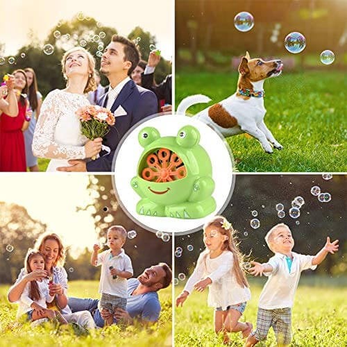 Aparat de făcut baloane de săpun, bule model broscuță 3
