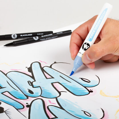 Aqua Color Brush Basic Set 2 example 2