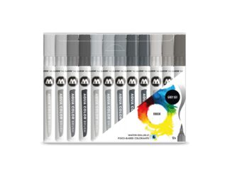 Aqua Color Brush Basic Grey Set