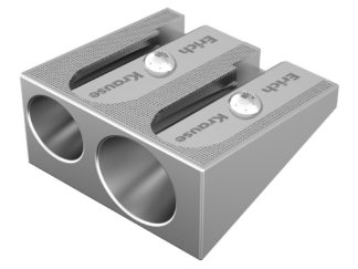 Ascuțitoare dublă din aluminiu Erich Krause Ferro Plus