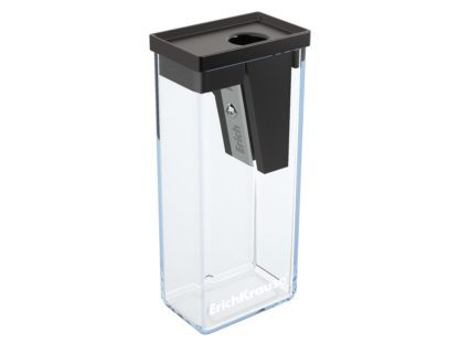 Ascutitoare plastic cu rezervor City negru