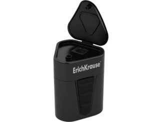 Ascuțitoare din plastic cu rezervor Erich Krause 3-Touch negru