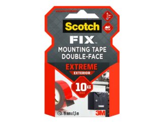 Bandă dublu adezivă montare exterior, 19 mm x 1,5 m, Scotch-Fix™ 1