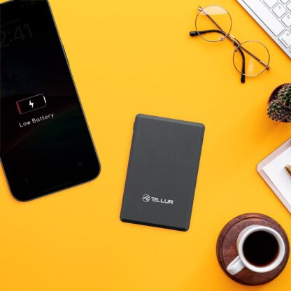 Baterie externă Tellur 5000mAh, PD20W, compatibil MagSafe, gri 10