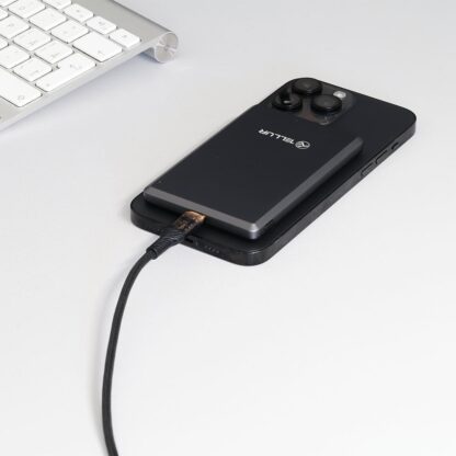 Baterie externă Tellur 5000mAh, PD20W, compatibil MagSafe, gri 12