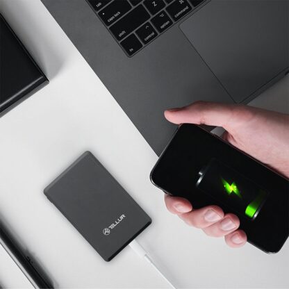 Baterie externă Tellur 5000mAh, PD20W, compatibil MagSafe, gri 5