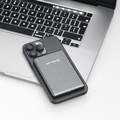 Baterie externă Tellur 5000mAh, PD20W, compatibil MagSafe, gri 7