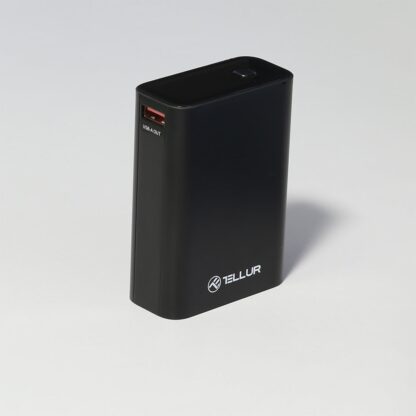 Baterie externă Tellur Compact Pro PD702 20000mAh QC3.0 22.5W + PD20W, LCD display, negru 4