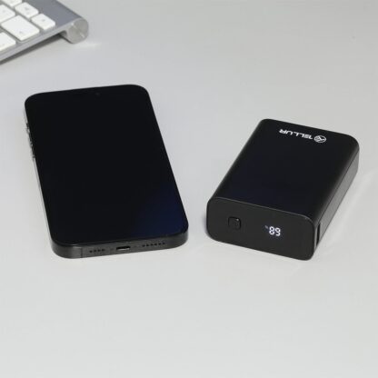 Baterie externă Tellur Compact Pro PD702 20000mAh QC3.0 22.5W + PD20W, LCD display, negru 6