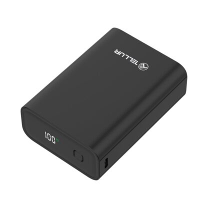 Baterie externă Tellur Compact Pro PD702 20000mAh QC3.0 22.5W + PD20W, LCD display, negru 7