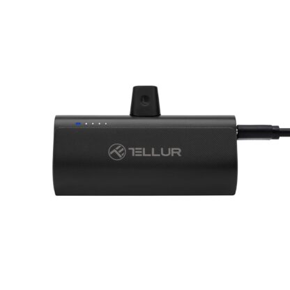 Baterie externă Tellur PD203 5000mAh, QC3.0 18W + PD20W, Lightning, negru 14