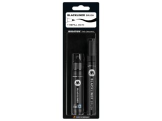 Blackliner Brush Marker + Refill