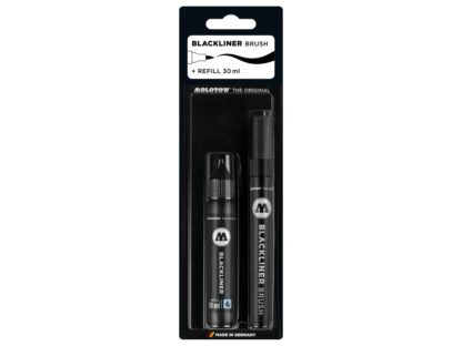 Blackliner Brush Marker + Refill