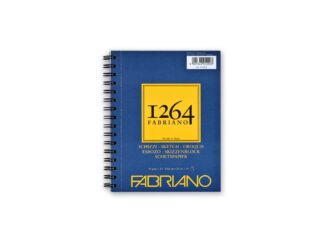 Bloc desen 1264 Schizzi, A5, 90gr, 60 file, cu spirală pe lungime Fabriano