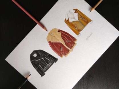 Bloc desen Accademia Disegno, Fabriano exemplu 1