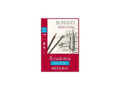 Bloc desen Accademia Schizzi, A5, fără spiră, Fabriano