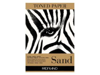 Bloc desen Toned Paper Sand, A3, 120g, 50 file, fără spirală Fabriano