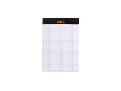 Blocnotes 8,5 x 12 cm, capsat, 80 file, N°12, Rhodia Basic, negru 2