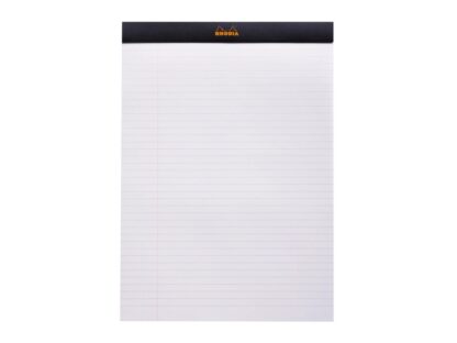 Blocnotes A4, capsat, 80 file, N°18, Rhodia black dictando 2