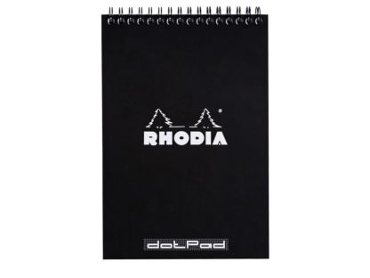Blocnotes A5 Spiral Pad Rhodia Classic Black