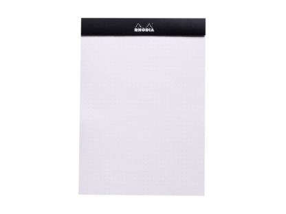 Blocnotes capsat A5 dotPad Rhodia negru liniatură