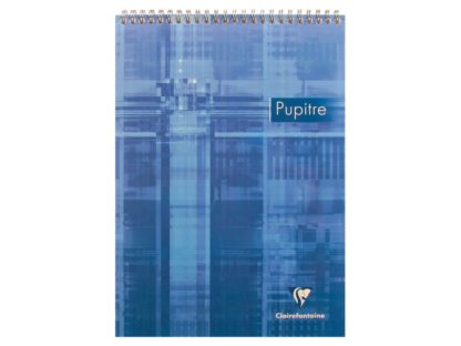 Blocnotes Clairefontaine Pupitre A4 albastru