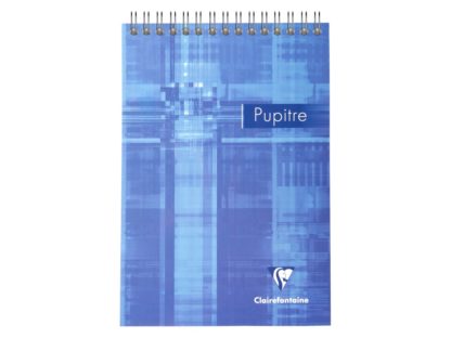 Blocnotes Clairefontaine Pupitre A5 albastru