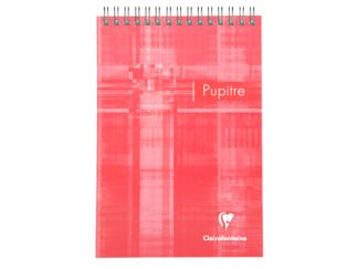 Blocnotes Clairefontaine Pupitre A5 roșu