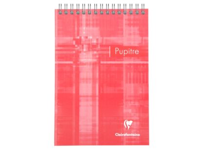 Blocnotes Clairefontaine Pupitre A5 roșu