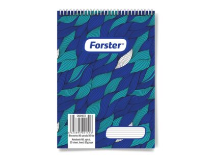 Blocnotes cu spirală Forster A6 dictando