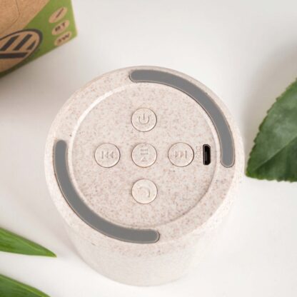 Boxă portabilă Bluetooth Tellur Green, 3W, crem 3