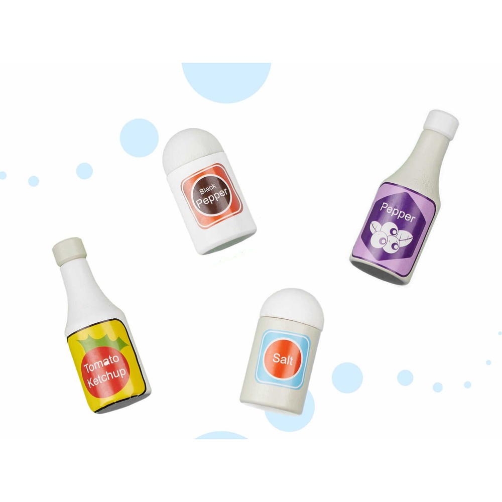 Bucătărie copii, din lemn, 68 x 25.5 x 82 cm, Calitate Superioară, Include Plită cu Două Arzătoare, Cuptor, Chiuvetă, cu Spațiu de Depozitare, Cuptor cu Microunde, Accesorizată Complet 8