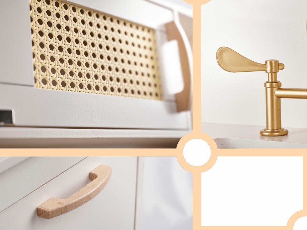 Bucătărie copii, din lemn, model Retro, 100 cm înălțime, Efecte luminoase și Sonore, Calitate Superioară, Include Plită cu Două Arzătoare, Cuptor, Chiuvetă, Cuptor cu Microunde și Accesorii 10