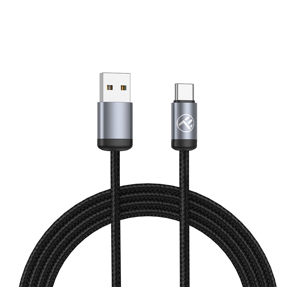 Cablu date și încărcare Tellur Minimalist USB to USB-C, 3 A, 1 m, negru 2