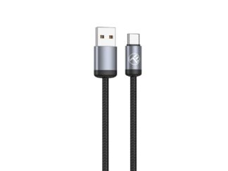 Cablu date și încărcare Tellur Minimalist USB to USB-C, 3 A, 1 m, negru
