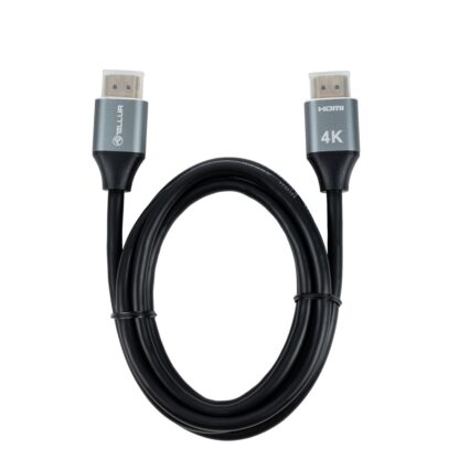 Cablu High Speed HDMI 2.0 Tellur, 4K, 18Gbps, tată-tată, Ethernet, aurit, 3m, negru 8