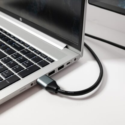 Cablu High Speed HDMI 2.0 Tellur, 4K, 18Gbps, tată-tată, Ethernet, aurit, 5m, negru 7